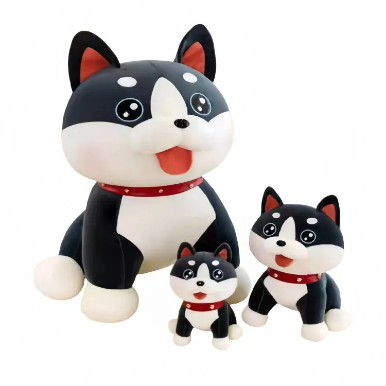 Plush Husky Puppy